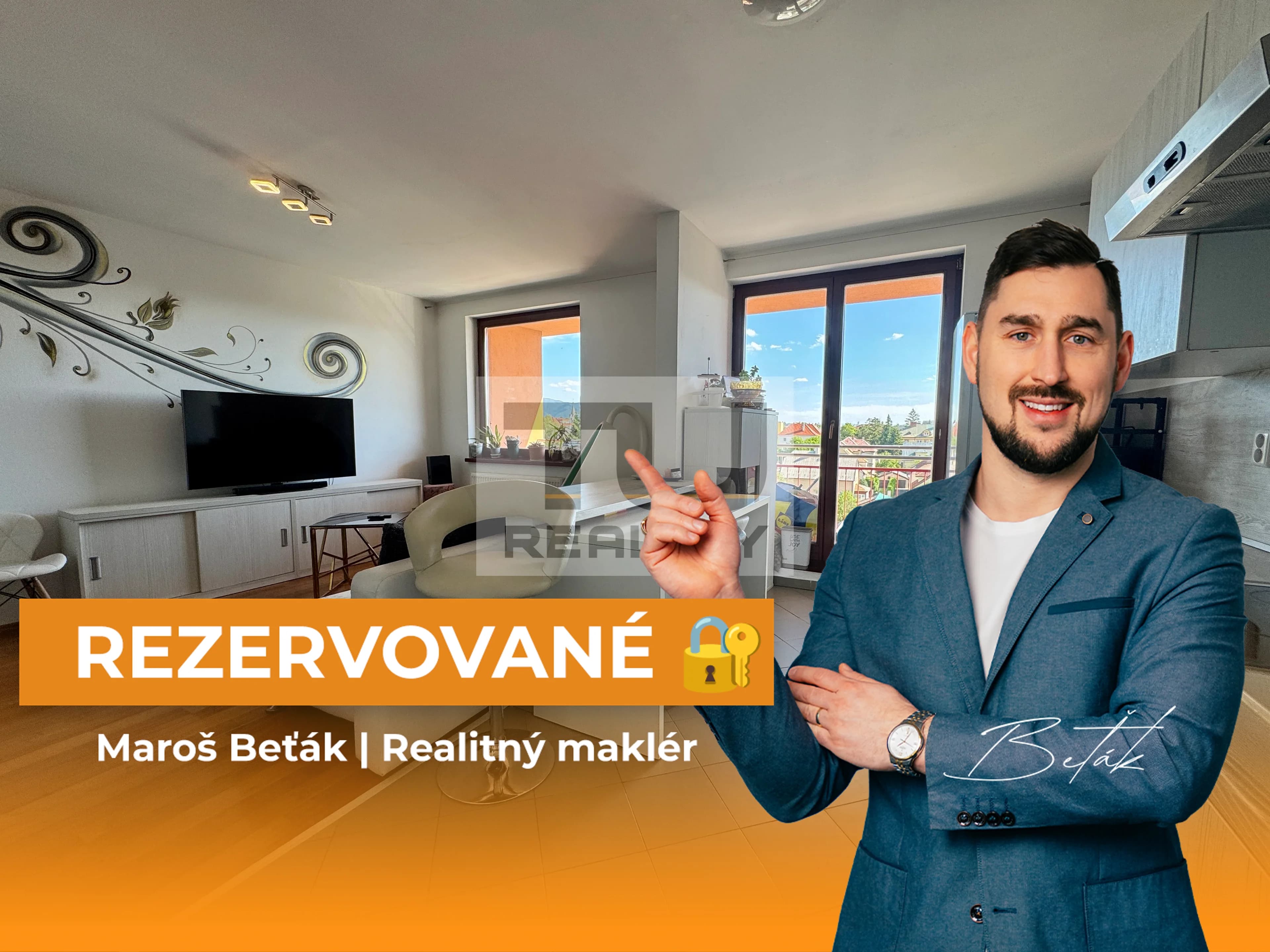 ----REZERVOVANÉ---- Na predaj 3-izbový byt, Martin Centrum