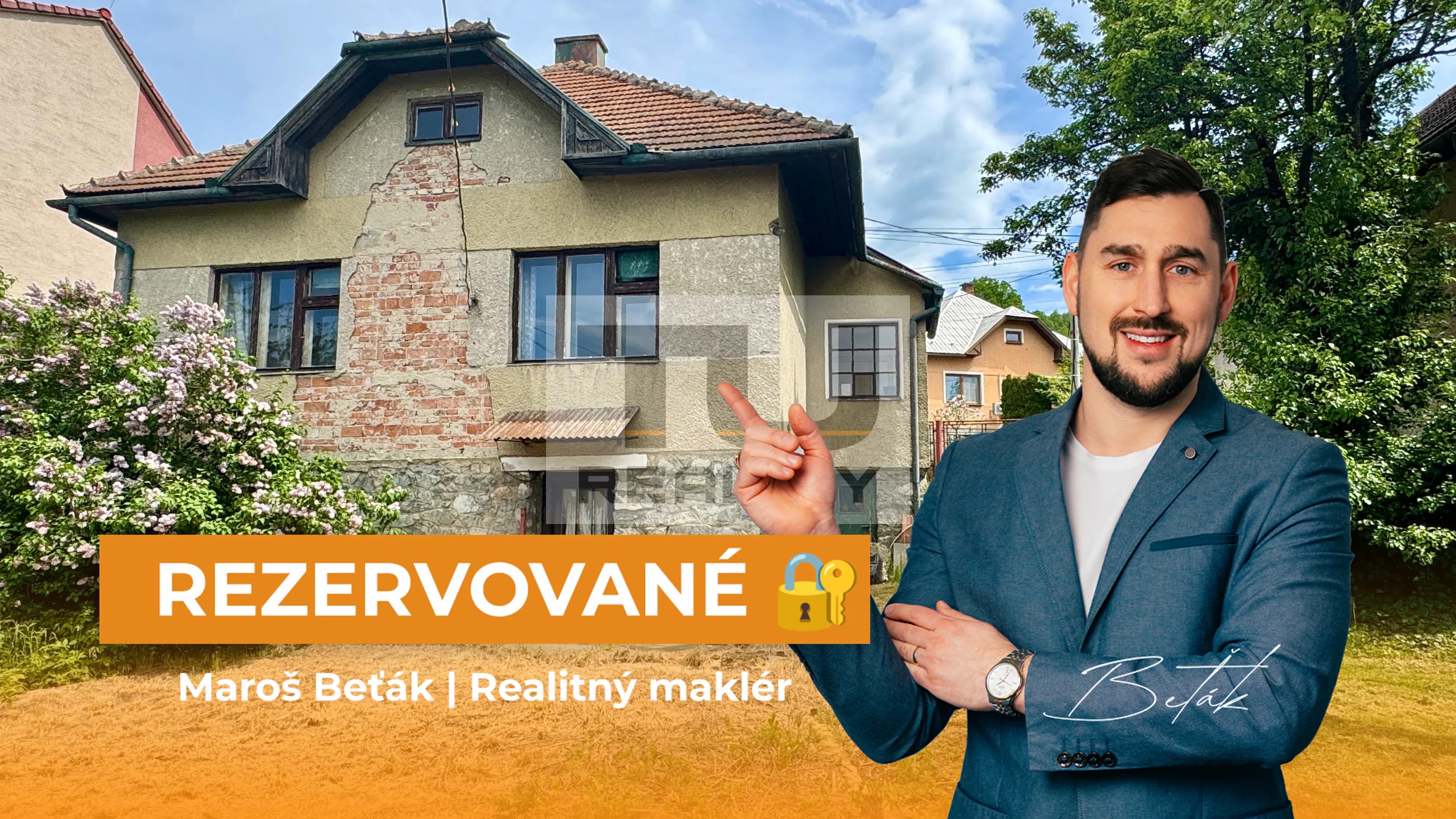 ---REZERVOVANÉ--- Na predaj Rodinný dom, Turčianske Kľačany